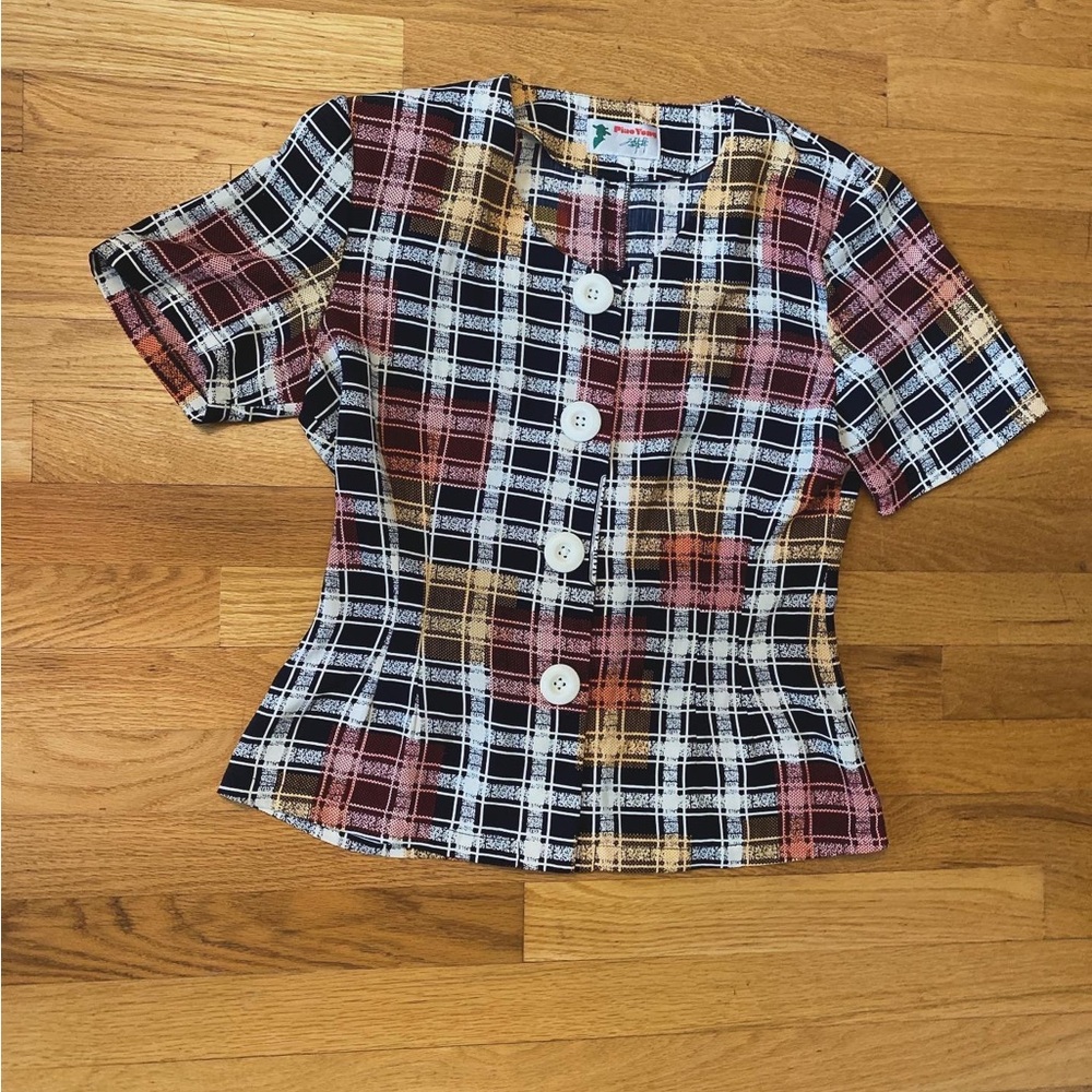 Vintage pattern top
